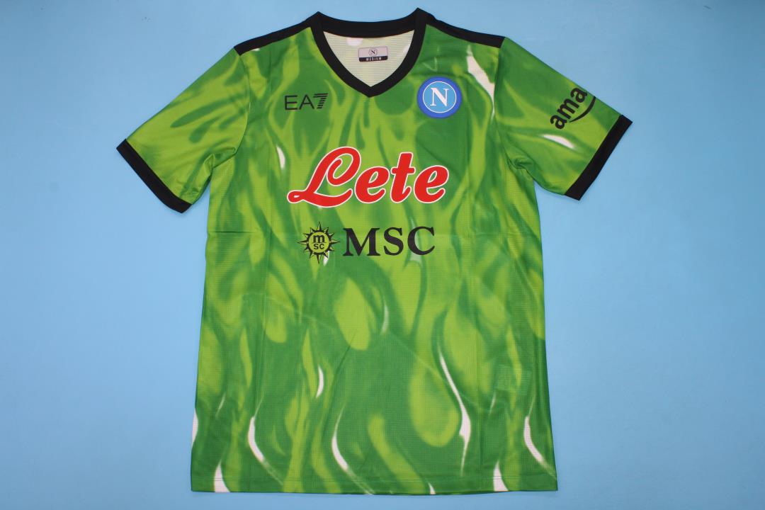 AAA Quality Napoli 21/22 GK Green Soccer Jersey